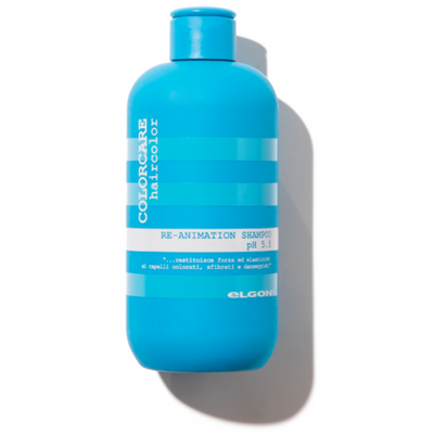 Elgon Colorcare Re-Animation Shampoо Відновлюючий шампунь для пошкодженого волосся, 300мл 78 фото