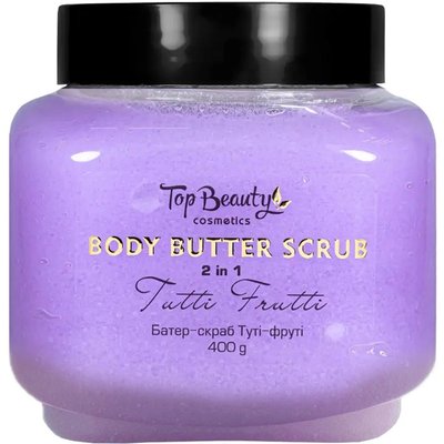 Top Beauty Body Butter Scrub Tutti Frutti Скраб-батер для тіла 2 в 1 "Тутті Фрутті", 400г 1204 фото