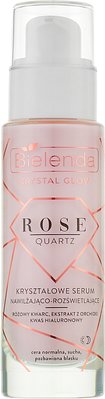 Bielenda Rose Quartz Crystal Glow Зволожувальна сироватка з кристалами рожевого кварцу, 30мл 22 фото