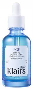 DEAR, KLAIRS EGF Blue AC Calming Serum Заспокійлива сироватка, 50мл 2726 фото