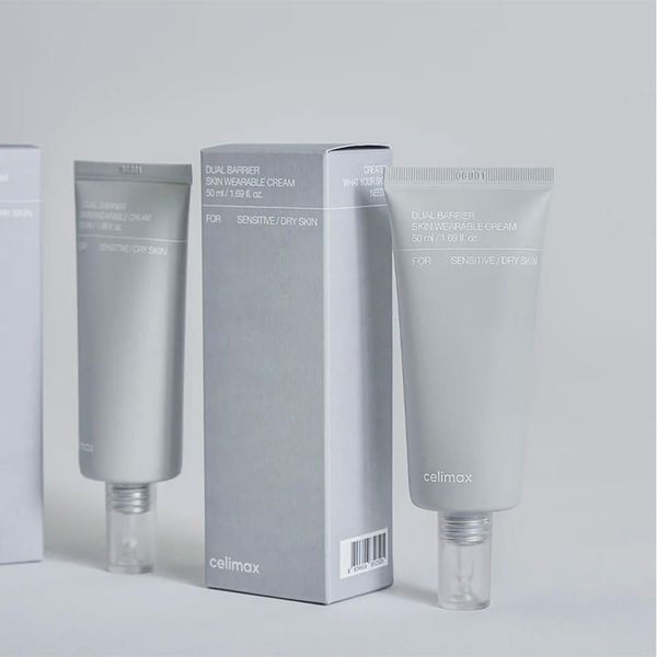 Celimax Dual Barrier Skin Wearable Cream Відновлювальний крем для чутливої та сухої шкіри, 50мл 2048 фото