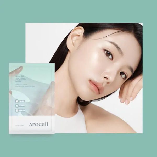 Arocell 10 Hyal B5 Soothing Masks Заспокійлива маска з пантенолом та гіалуроновою кислотою, 30мл 2927 фото