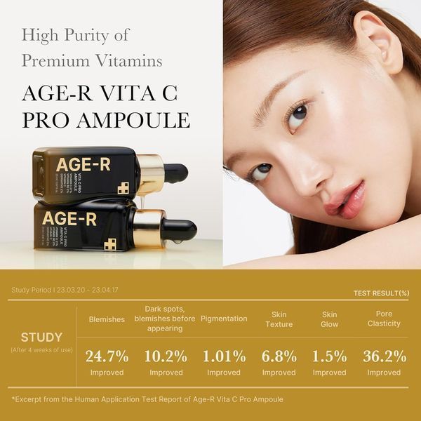 Medicube AGE-R Vita C Pro Ampoule Сироватка з 21% вітаміну С проти пігментних плям, 20мл 2305 фото
