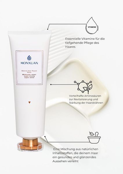 Monxuan Natural Hair Repair Mask Маска для пошкодженного волосся, 260мл 2834 фото