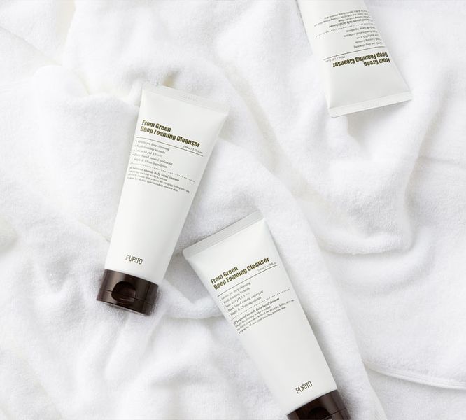 Purito Seoul From Green Deep Foaming Cleanser Пінка для глибокого очищення шкіри, 150мл 2110 фото