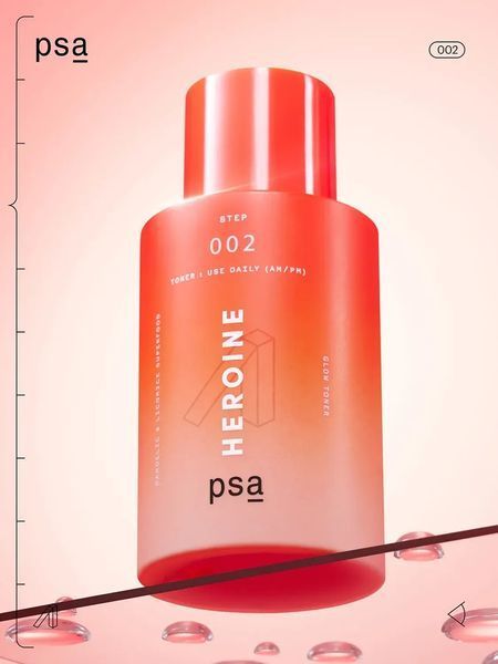 PSA Heroine Mandelic & Licorice Superfood Glow Toner Суперпоживний тонер з мигдальною кислотою, 100мл 2111 фото