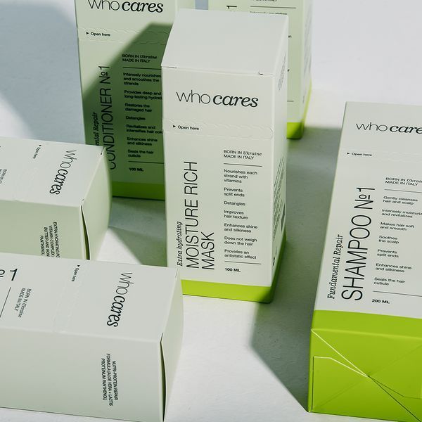 WhoCares Shampoo №1 Fundamental Repair Живильний шампунь для сухого та пошкодженого волосся, 200мл 1914 фото