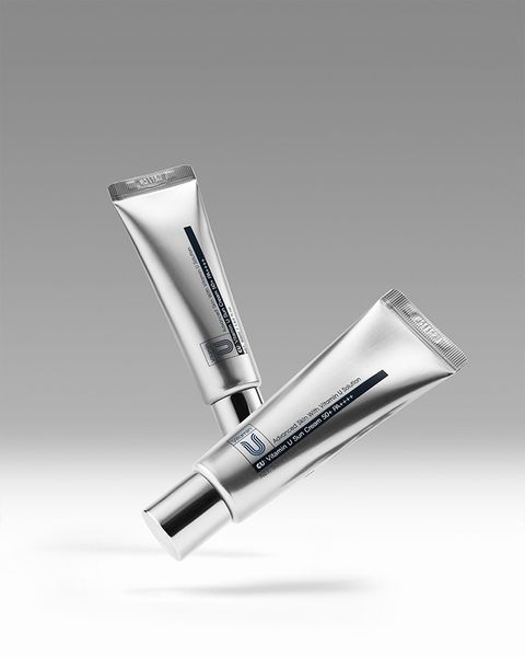 CUSKIN Vitamin U Sun Cream SPF 50+ PA++++ Заспокійливий сонцезахисний крем з вітаміном U та пептидами, 50мл 2696 фото