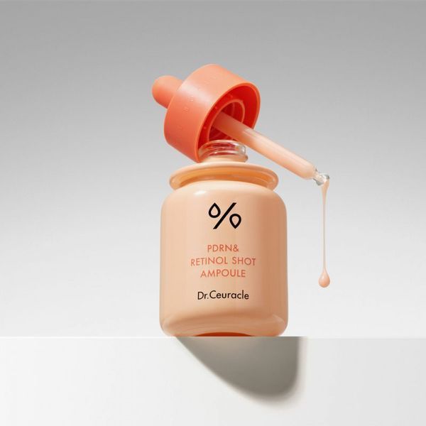 Dr.Ceuracle PDRN & Retinol Shot Ampoule Антивікова сироватка з полінуклеотидами, ретинолом та спікулами, 30мл 2648 фото