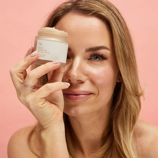 Dr.Ceuracle Vegan Kombucha Tea Gel Cream Веганський крем-гель з екстрактом комбучі, 75г 1151 фото