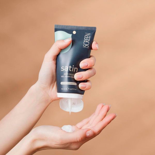 Screen Purest Satin Anti-Frizz Veg Hair Cream Дисциплінуючий крем проти пушистості волосся, 150мл 2837 фото