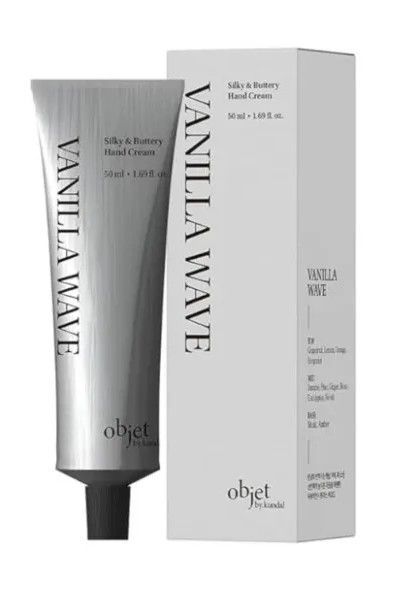Objet by Kundal Silky&Buttery Hand Cream Vanilla Wave Крем для рук преміум-класу, 50мл 2934 фото