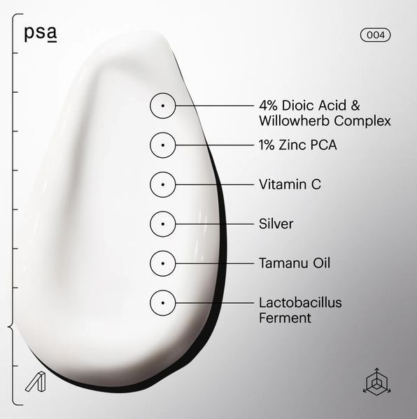 PSA Silver Lining Dioic & Willowherb Clarifying Cream Освітлюючий крем, 50мл 2114 фото