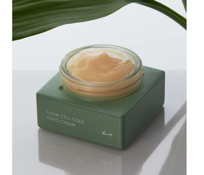 Koy Flow Cell-Code Cryo Cream Охолоджуючий та заспокійливий кисневий крем, 50мл 2508 фото