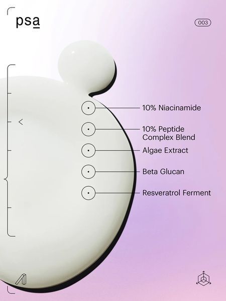 PSA Visible Improvement Peptides & Niacinamide Serum Сироватка з пептидами та ніацинамідом, 30мл 2115 фото