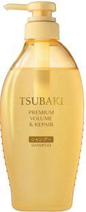 Tsubaki Premium Volume & Repair Shampoo Відновлювальний шампунь для об'єму волосся, 450мл 1967 фото