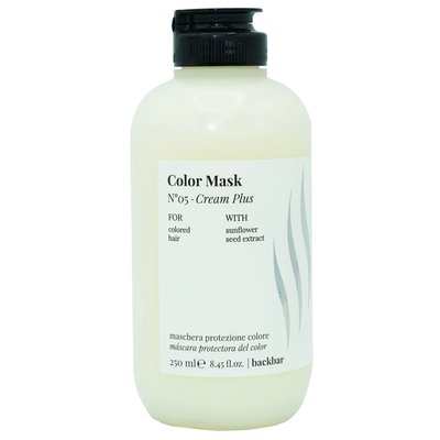 FarmaVita Back Bar No5 Color Mask Cream Plus Легка захисна маска для фарбованого волосся, 250мл 1349 фото