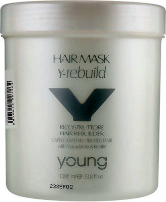 Young Y-Rebuild Macadamia And Keratin Hair Mask Відновлювальна маска для фарбованого волосся, 200мл (Розлив) 1041 фото