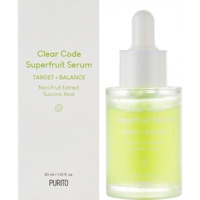 Purito Clear Code Superfruit Serum Балансуюча сироватка для проблемної шкіри, 30 мл 1044 фото