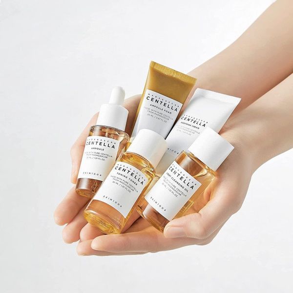 Skin 1004 Madagascar Centella Travel Kit Renewed Набір мініатюр для обличчя з центеллою, 1set 2197 фото