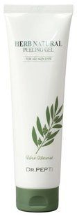 DR.PEPTI Herb Natural Peeling Gel Рослинний пілінг-гель для делікатного оновлення шкіри, 130мл 3028 фото