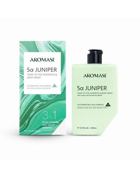 Aromase 5&alpha; Juniper Head-To-Toe Shampoo & Body Wash Очищувальний гель-шампунь 3в1 для волосся, тіла та обличчя, 260мл 2699 фото