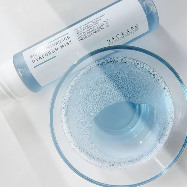 USOLAB Bio Moisturizing Hyaluron Mist Зволожуючий тонер-міст для обличчя з гіалуроновою кислотою та пептидами, 150мл 2841 фото