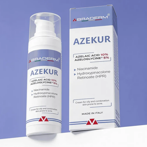 Braderm Azekur Cream Крем для комплексного контролю акне та підтримки ремісії, 30мл 2994 фото