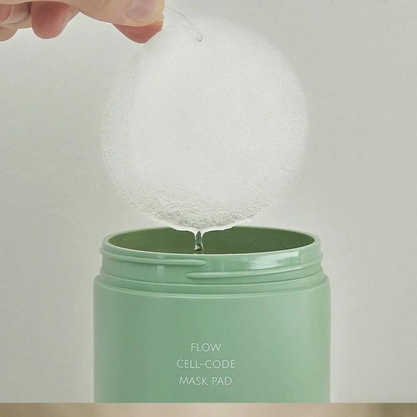 Koy Flow Cell-Code Mask Pad Тонер-педи для обличчя з гіалуроновою кислотою та бетаїном, 50шт 2842 фото