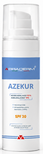Braderm Azekur Cream Крем для комплексного контролю акне та підтримки ремісії, 30мл 2994 фото