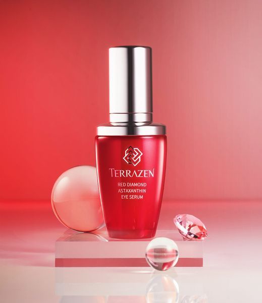 Terrazen Red Diamond Astaxanthin Eye Serum Сироватка для ревіталізації зони навколо очей з астаксантином, 30мл 2654 фото
