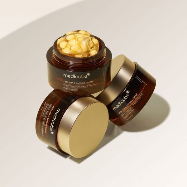 Medicube Deep Vita C Capsule Cream Освітлювальний капсульний крем з вітаміном С, 55г 2119 фото