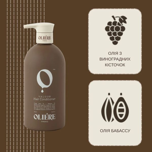 OLIE'RE PARIS Valour Hair Conditioner Кондиціонер для реконструкції волосся, 100мл (Розлив) 2559 фото