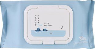 ROUND LAB 1025 Dokdo Cleansing Tissue Очищувальні серветки з морською водою, 30шт 2068 фото