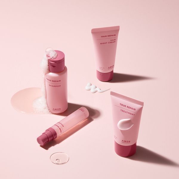 Amos Professional True Repair Trial Kit Набір мініатюр продуктів для сухого та пошкодженого волосся 2468 фото