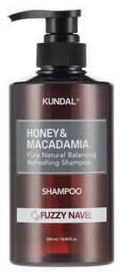 Kundal Honey & Macadamia Nature Shampoo Fuzzy Navel Шампунь відновлюючий "Персик & Апельсин", 500мл 2384 фото