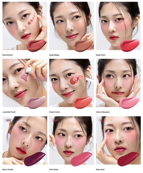 House of Hur Moist Ampoule Blusher 02 Deep Plum Рідкі рум'яна для обличчя, 20мл 2319 фото