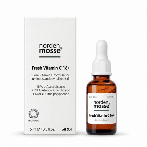 Norden Mosse Fresh Vitamin C 16 Сироватки з аскорбіновою кислотою 16%, 15мл 03032 фото