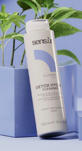 Sens.&ugrave;s Illumyna Scalp Detox Hydra Cleanser Детоксикаційний зволожувальний шампунь, 250мл 1724 фото