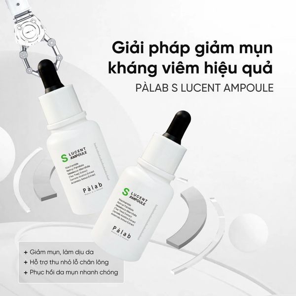PALAB S LUCENT AMPOULE Сироватка для обличчя з екстрактом чайного дерева та ніацинамідом, 30мл 2943 фото