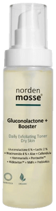 Norden Mosse Gluconolactone + Booster Кислотний тонер для обличчя з глюконолактоном, 150мл 02894 фото
