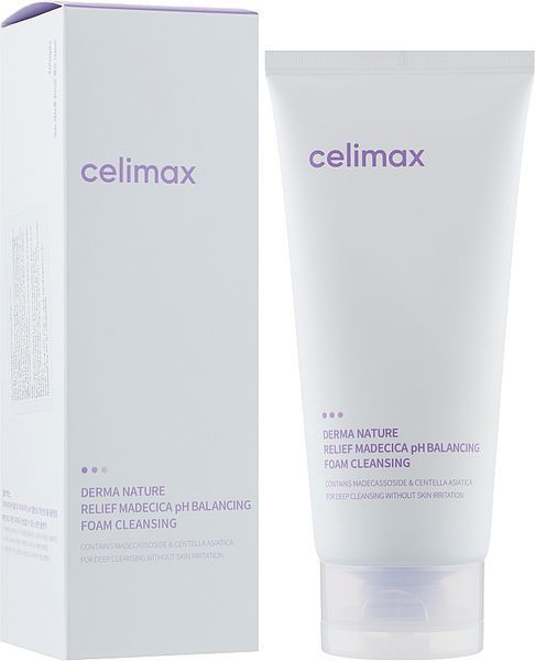 Celimax Relief Madecica Ph Balancing Foam Cleansing Ніжна пінка для обличчя, 150мл 688 фото
