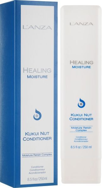 L'anza Healing Moisture Kukui Nut Conditioner Зволожувальний кондиціонер з кокосом, 250мл 1399 фото