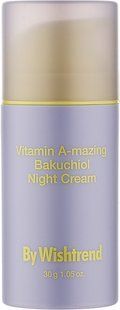BY WISHTREND Vitamin A-mazing Bakuchiol Night Cream Нічний крем з ретинолом та бакучіолом, 30мл 1633 фото