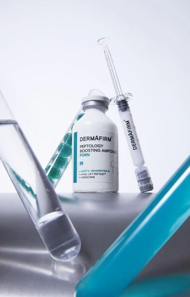 DermAfirm Peptology Boosting Ampoule PDRN Сироватка бустер з ПДРН-4D 8% та Пептидами, 30мл 2775 фото