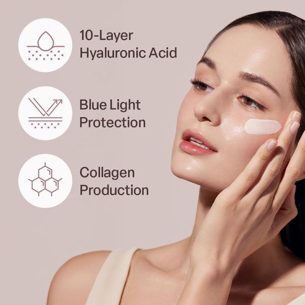 Koy Bloom Glow Sun Essence Коригуюча сонцезахисна есенція, 30мл 2590 фото