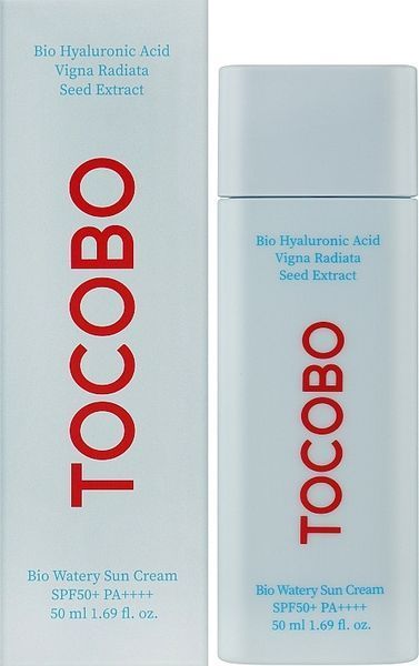 Tocobo Bio Watery Sun Cream SPF50+ Pa++++ Легкий зволожуючий сонцезахисний крем, 50мл 817 фото