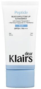 DEAR, KLAIRS Blue Supple Tone Up Sun Essence SPF50+ PA++++ Сонцезахисна есенція з tone-up ефектом, 50мл 3039 фото