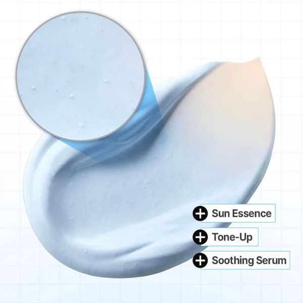 DEAR, KLAIRS Blue Supple Tone Up Sun Essence SPF50+ PA++++ Сонцезахисна есенція з tone-up ефектом, 50мл 3039 фото