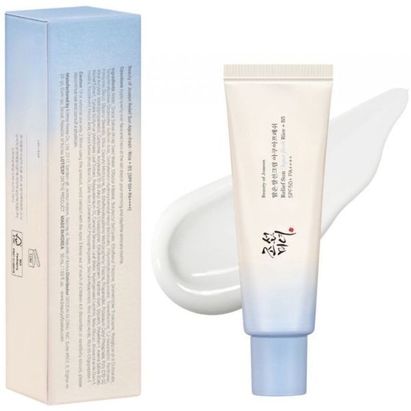 Beauty of Joseon Relief Sun Aqua-Fresh: Rice + B5 SPF50+/PA++++ Сонцезахисний крем для обличчя з рисовою водою, 50мл 1583 фото